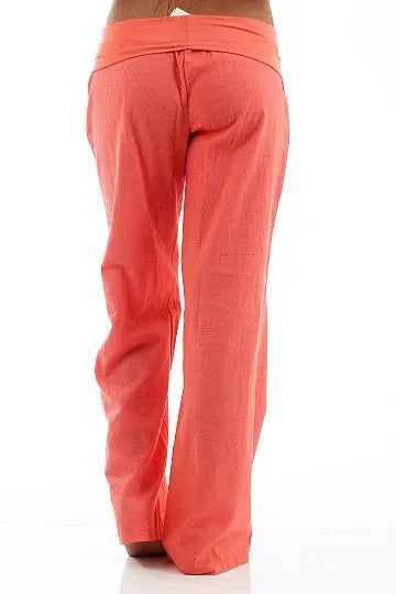 'The Coral' Womens Foldover Trousers